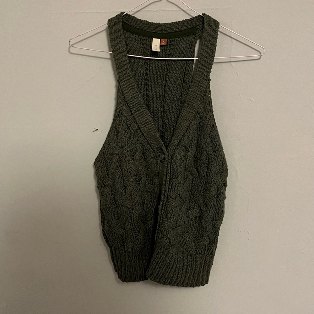 Anthropology knit vest